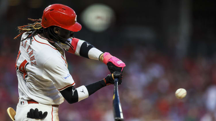 Cincinnati Reds shortstop Elly De La Cruz (44)