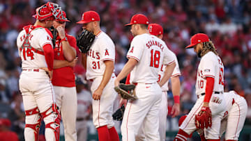 Houston Astros v Los Angeles Angels