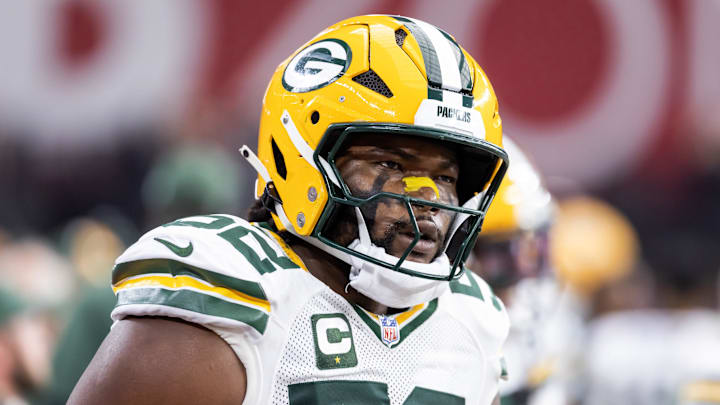 Green Bay Packers defensive lineman Rashan Gary