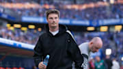 HSV-Trainer Merlin Polzin am Seitenrand