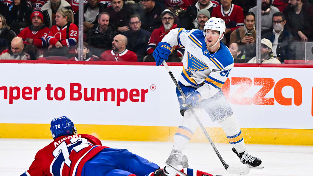 St. Louis Blues v Montreal Canadiens St. Louis Blues v Montreal Canadiens