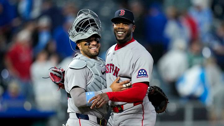 Carlos Narváez, Aroldis Chapman - Boston Red Sox