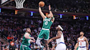The Celtics are favored to win Game 4 in New York.