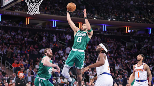 The Celtics are favored to win Game 4 in New York.