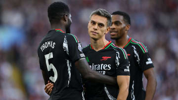 Trossard and Partey were on the scoresheet at Villa Park