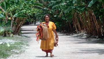 Main Street, Tuvalu, South Pacific