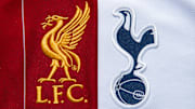 The Liverpool and Tottenham Hotspur Club Badges