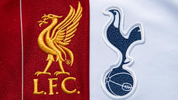 The Liverpool and Tottenham Hotspur Club Badges