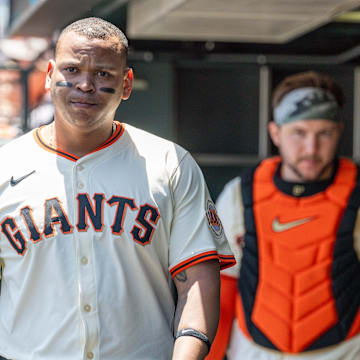 San Francisco Giants infielder Rafael Devers.