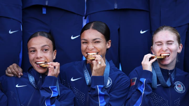 Brazil v United States: Gold Medal Match: Women's Football - Olympic Games Paris 2024: Day 15