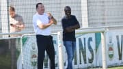 Marc Wilmots und Ben Manga