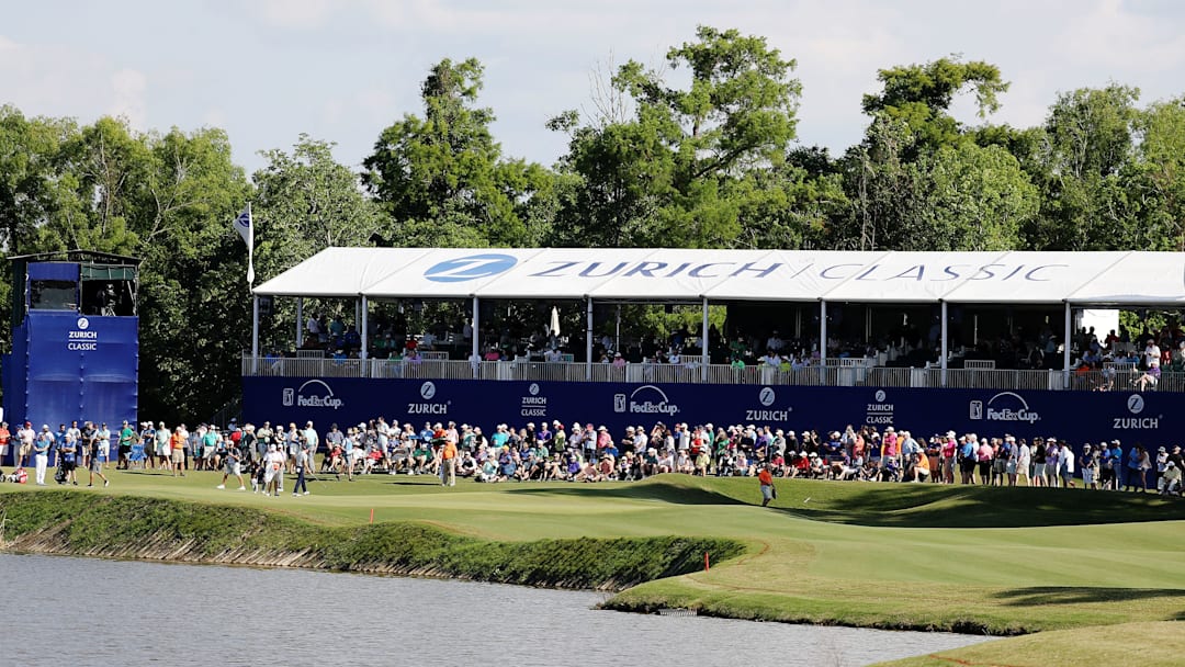 A general view of TPC Louisiana, home of the PGA Tour's Zurich Classic Of New Orleans