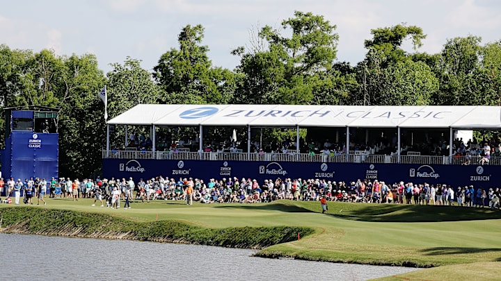 A general view of TPC Louisiana, home of the PGA Tour's Zurich Classic Of New Orleans