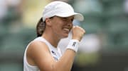 Swiatek defeated Belinda Bencic of Switzerland on Thursday to advance to the Wimbledon final.