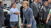 Lucas Bergvall was on crutches earlier this week