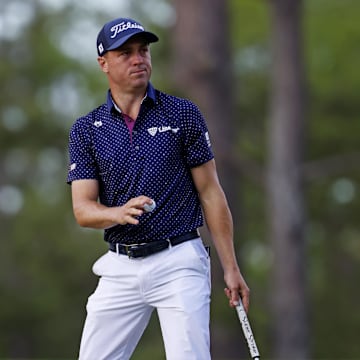 Justin Thomas will enter the weekend at the RBC Heritage with a two-shot advantage. 