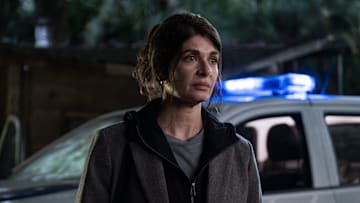 Caught. Atrapados S1. Soledad Villamil as Ema in Atrapados S1. Cr. Cleo Bouza / Netflix ©2025