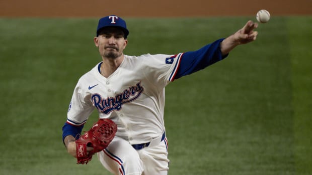 Texas Rangers left-hander Andrew Heaney faces New York Yankees Carlos Rodon in Game 2 Wednesday.