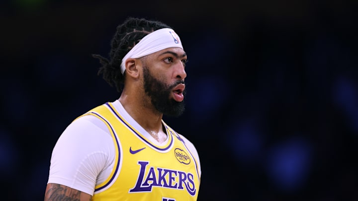 Anthony Davis has been the key to a 6-4 Lakers start, but the eye injury he suffered against the Raptors on Sunday has called his status this week into doubt.