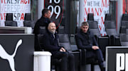 Ivan Gazidis, Paolo Maldini, Frederic Massara