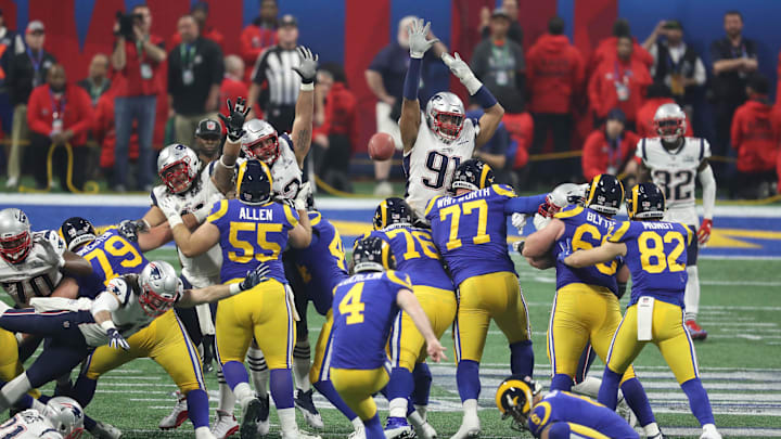 Super Bowl LIII remains the lowest-scoring Super Bowl in NFL history. Super Bowl LIII remains the lowest-scoring Super Bowl in NFL history.