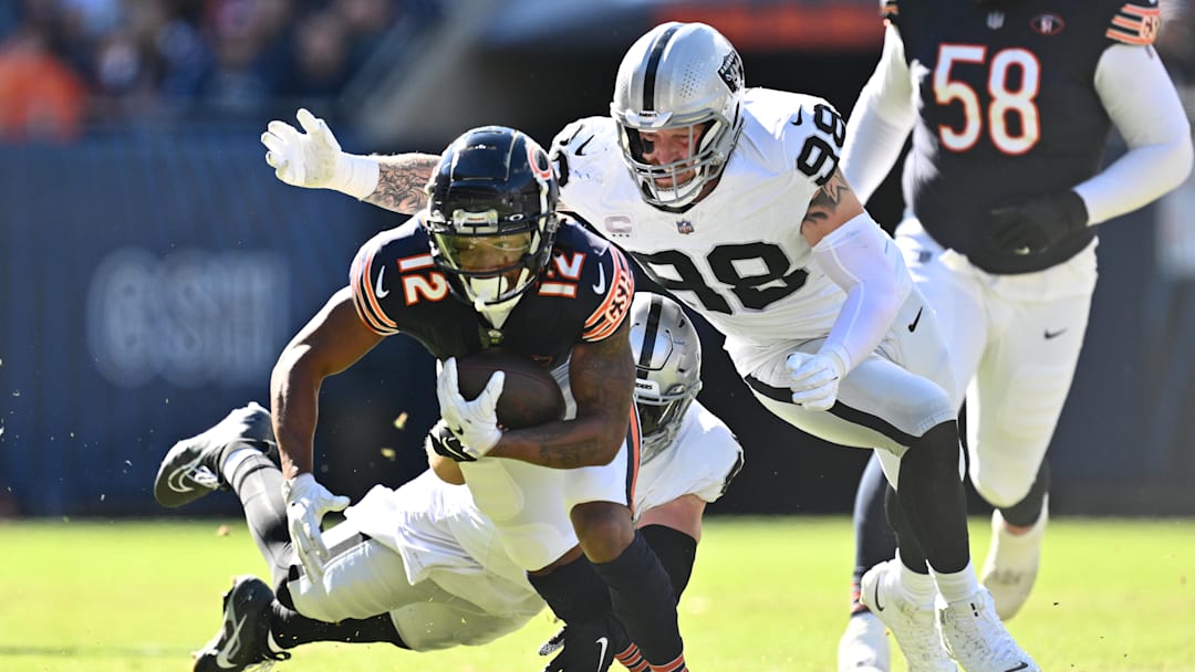 Former Bears receiver is about to meet up with Maxx Crosby in a 2023 game at Soldier Field.