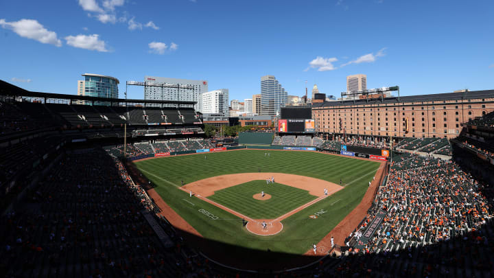The Baltimore Orioles revealed changes to Camden Yards for the upcoming MLB season. The Baltimore Orioles revealed changes to Camden Yards for the upcoming MLB season.