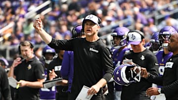 Minnesota Vikings QB coach Josh McCown.