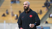 San Diego State Aztecs head coach Sean Lewis. 