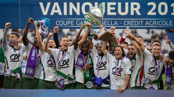 Toulouse FC U19's V Saint-Etienne U19's. Gambardella Cup final Toulouse FC U19's V Saint-Etienne U19's. Gambardella Cup final