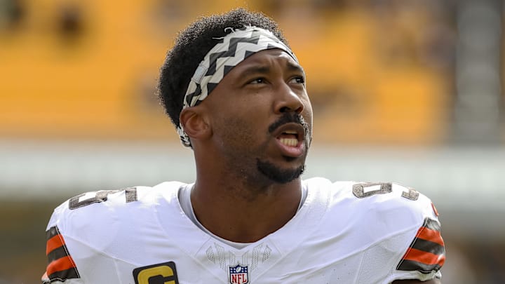 Cleveland Browns defensive end Myles Garrett