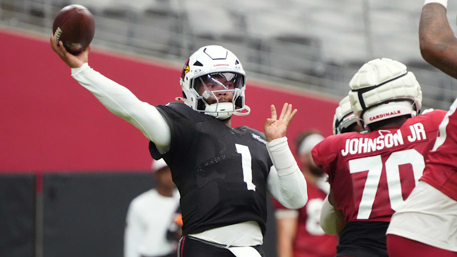 Kyler Murray is hoping to live up to high expectations in 2025. | Joe Rondone/The Republic / USA TODAY NETWORK via Imagn Images