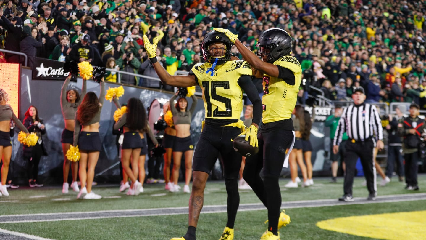 The Ducks receiver corps ranked highest in the country ahead of the 2024 season