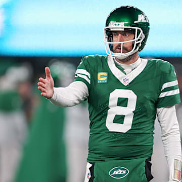 New York Jets quarterback Aaron Rodgers