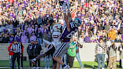 Kansas State Wildcats tight end Garrett Oakley (