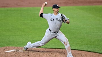 Carrasco está en su temporada 16 en la MLB