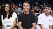 Steve Nash was last seen on an NBA sideline coaching the Nets in Brooklyn. 