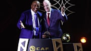 Die Verleihung des CAF-Awards 2025 mit FIFA-Boss Gianni Infantino (r.)