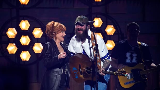 Reba McEntire, Post Malone, Dallas Cowboys Reba McEntire, Post Malone, Dallas Cowboys