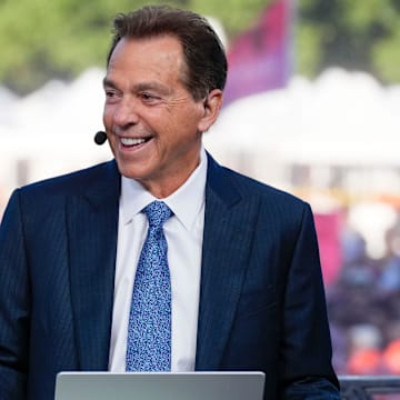 Former Alabama coach Nick Saban