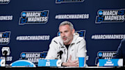 New Mexico head coach Eric Olen. 
