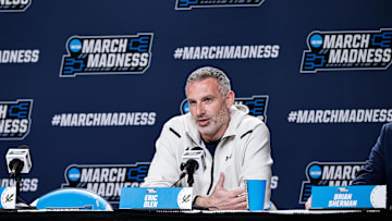 New Mexico head coach Eric Olen. 