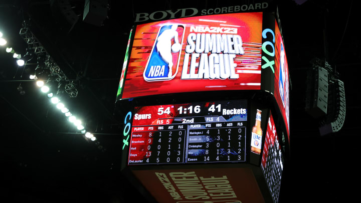 2022 NBA Summer League - Houston Rockets v San Antonio Spurs