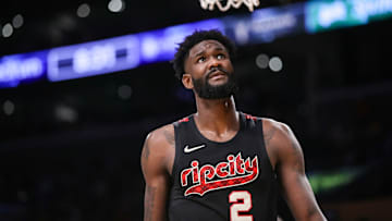 Portland Trail Blazers v Los Angeles Lakers