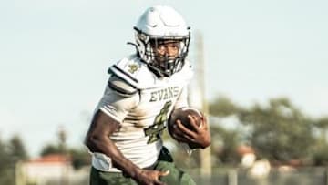 Evans running back Li'Darious Pryor leads the Trojans (8-2) into the Class 6A state playoffs against Pace on Friday, Nov. 14.