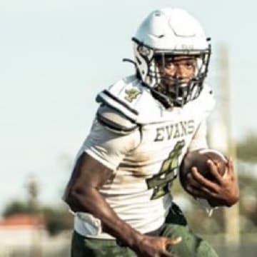 Evans running back Li'Darious Pryor leads the Trojans (8-2) into the Class 6A state playoffs against Pace on Friday, Nov. 14.