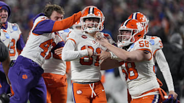 Clemson Tigers place kicker Nolan Hauser finished 2024 strongly with the game-winning kick in the ACC Championship Game.
