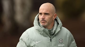 Chelsea FC Training Session And Press Conference - UEFA Champions League 2025/26 League Phase MD6