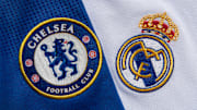 The Chelsea and Real Madrid Club Badges