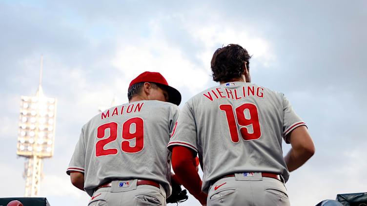 Nick Maton and Matt Vierling, formerly of the Philadelphia Phillies